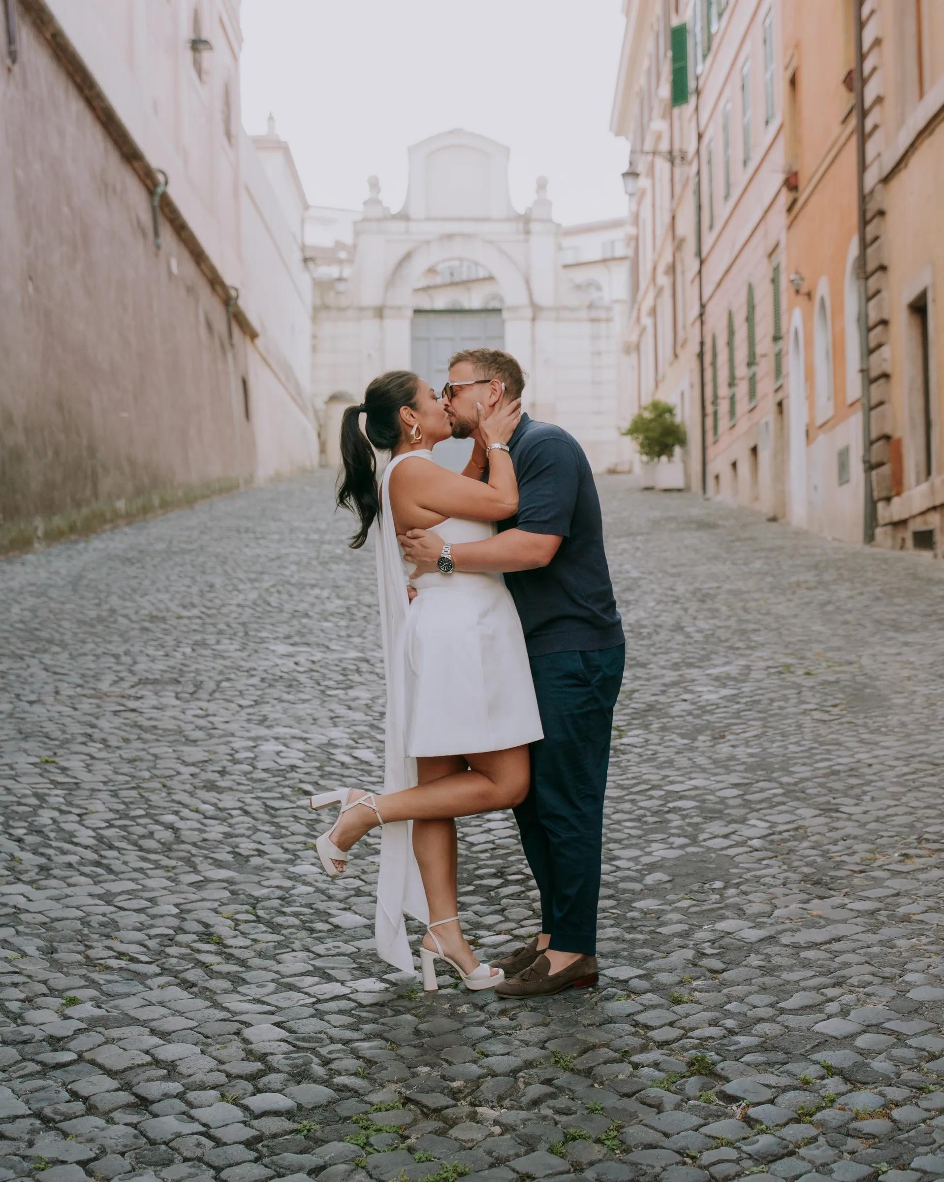 Irish & Gordon | Rome Engagement Photography