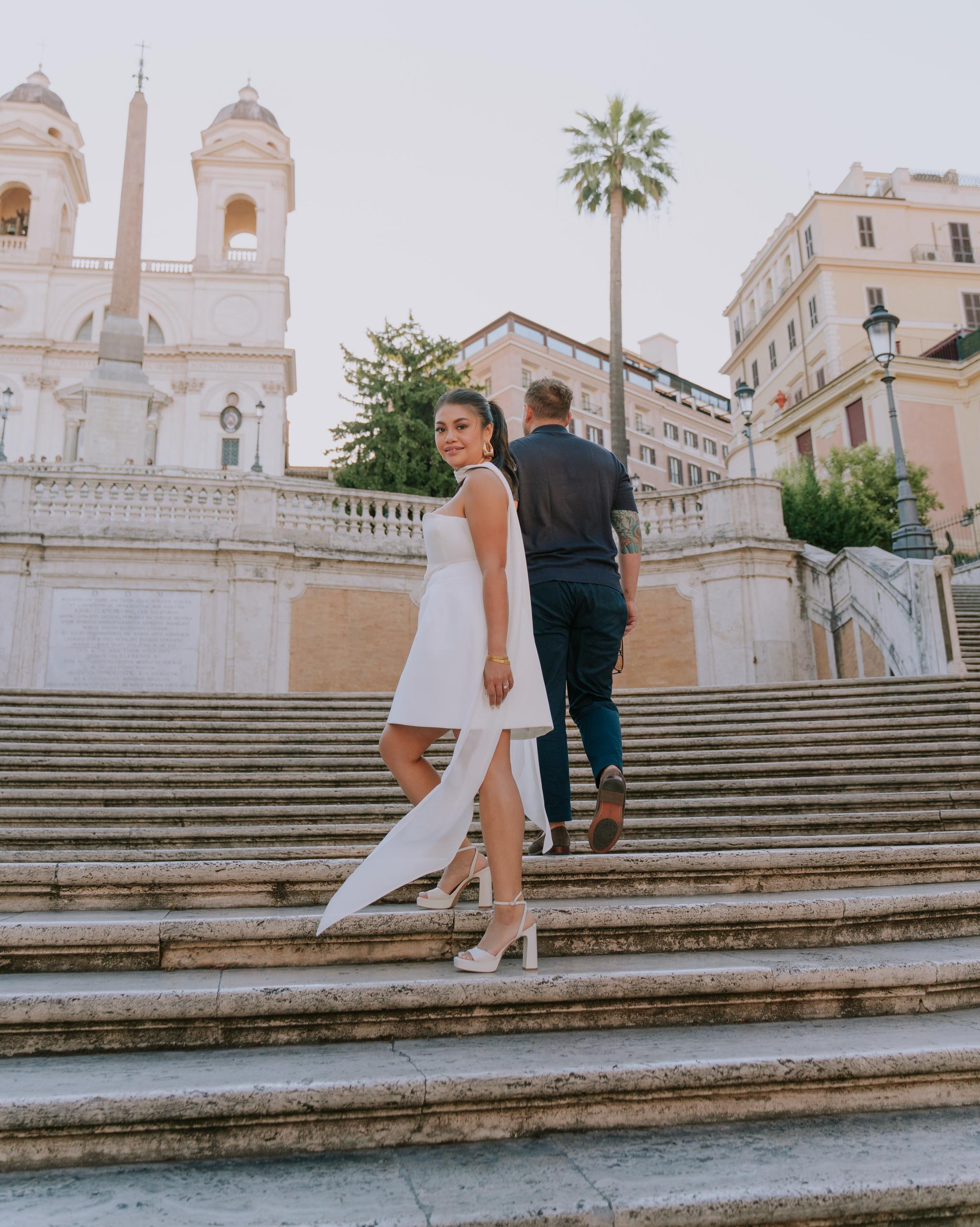 Irish & Gordon | Rome Engagement Photography